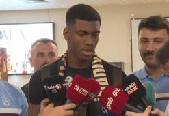 Felipe Augusto, Trabzon'a geldi işte ilk sözleri