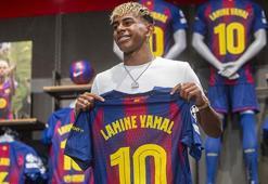 Barcelona'nın yeni 10 numarası Lamine Yamal