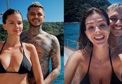 Icardi ve China Suarez Boğaz'da aşka geldi! İstanbul tatili sosyal medyayı salladı