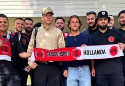 Samsunspor kafilesi Hollanda'da