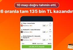 Misli’de haftanın kuponu… 10 maçı doğru tahmin etti, 626 oranla tam 135 bin TL kazandırdı!