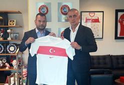 TFF Başkanı İbrahim Hacıosmanoğlu, Ertuğrul Doğan ile görüştü