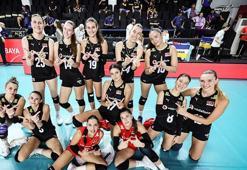 U-21 Kadın Voleybol Takımı'ndan rahat galibiyet