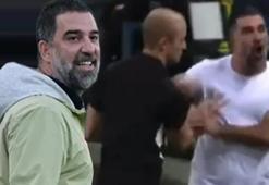 Arda Turan çılgına döndü, hakemin üzerine yürüdü! Kırmızı kart...