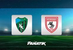 Kocaelispor-Samsunspor maçı ne zaman, saat kaçta, hangi kanalda canlı yayınlanacak? (İlk 11'ler)