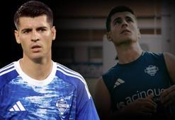 Galatasaray'dan ayrılan Alvaro Morata yeni takımında ilk maçına çıktı! Hocası açıkladı: Beni ikna etti...