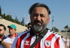 Samsunsporlu bir taraftar, Panathinaikos maçı için 10 bin 300 kilometre yol katetti
