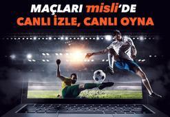 Maçları Misli’de canlı takip et, anında bahisle heyecanı yakala! İşte günün canlı yayın programı…