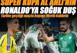 Suudi Arabistan'da Süper Kupa Merih'li Al Ahli'nin! Ronaldo rekor kırdı ama kupaya uzanamadı