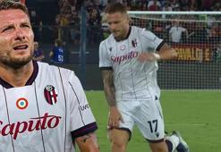 Immobile Bologna'daki ilk maçında kabus gördü! Yaşlı kurt sakatlandı, devam edemedi