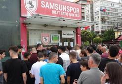 Samsunspor-Panathinaikos biletlerine yoğun ilgi