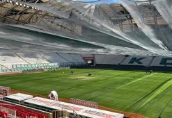 Konyaspor’da stadyum yenileme çalışmaları