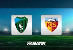 Kocaelispor - Kayserispor maçı ne zaman, saat kaçta hangi kanalda? (İlk 11'ler belli oldu)