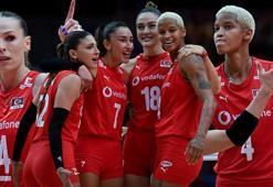 Filenin Sultanları Dünya Şampiyonası'nda çeyrek finalde! Türkiye 3-0 Slovenya maç sonucu