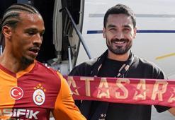 Galatasaray'ın yıldızı Leroy Sane'den İlkay Gündoğan'a hoş geldin mesajı