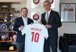 İstanbul Cumhuriyet Başsavcısı Akın Gürlek, TFF Başkanı Hacıosmanoğlu'nu ziyaret etti