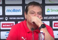 Ergin Ataman mağlubiyet sonrası yıkıldı! Basın toplantısını kısa kesti