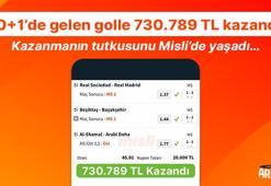 90+1’de gelen golle 730.789 TL kazandı! Kazanmanın tutkusunu Misli’de yaşadı…