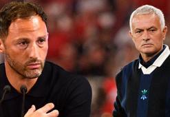 Domenico Tedesco'nun Jose Mourinho şaşkınlığı! 'Bunu nasıl yapar!'