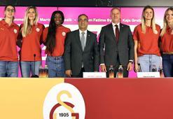 Galatasaray Daikin'in yeni transferleri için imza töreni düzenlendi