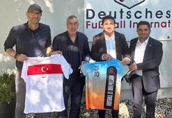 Emrah Bayraktar ve Samet Aybaba Almanya'da temaslarda bulundu! ETFA Academy Genel Başkanı Sedat Aydemir ile görüştüler