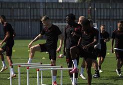 Samsunspor, Gaziantep FK maçı hazırlıklarını sürdürdü