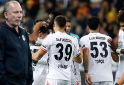 Beşiktaş'ta Sergen Yalçın yıldızlarla konuştu, goller sıralandı