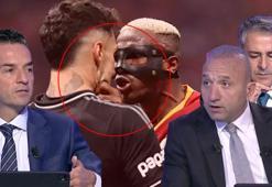 Galatasaray - Beşiktaş derbisinin tartışmalı pozisyonlarını Trio yorumladı! 'Çok büyük bir hakem hatası!'