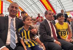 Galatasaray açılışında Dursun Özbek ve Adnan Polat'a Fenerbahçe sürprizi