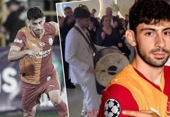 Galatasaray'ın genç futbolcusu Yusuf Demir nişanlandı! Görüntülere yorum yağdı