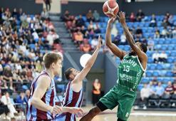 Basketbolda Bursaspor, Trabzonspor'u devirdi