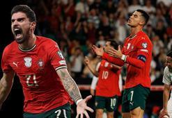 Ronaldo penaltıyı kaçırdı, Neves son sözü söyledi! Portekiz 90+1’de kazandı