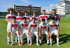 U19 Milli Takım hazırlık maçında sahadan boynu bükük ayrıldı