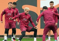 Galatasaray, Başakşehir maçı öncesi pas çalıştı