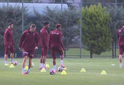 Trabzonspor, Çaykur Rizespor maçının hazırlıklarını sürdürdü