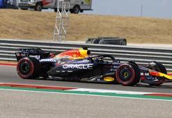 Sprint yarışında kazanan Max Verstappen