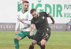 Iğdır 1 puanı 89'da kurtardı! Iğdır FK - Boluspor maç sonucu 1-1
