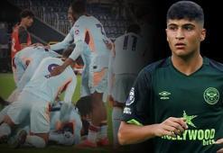 Yunus Emre Konak, İngiltere'de öyle bir gol attı ki! Sosyal medyada gündem oldu