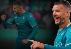Eski Fenerbahçeli Edin Dzeko, Konferans Ligi'nde tarihe geçti! Rekor sadece onda...