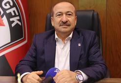 Gaziantep FK Başkanı Memik Yılmaz takımdan memnun