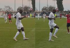 Golünü attı, şovunu yaptı: Vincent Aboubakar'dan siftah!