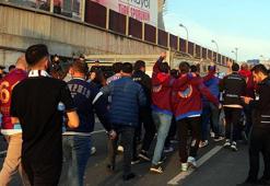 Trabzonspor taraftarı, Galatasaray maçı için RAMS Park'a geldi