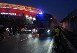 Galatasaray ve Trabzonspor kafileleri dev maç için RAMS Park'ta