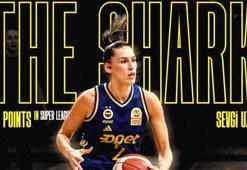 Fenerbahçeli Sevgi Uzun'dan Kadınlar Basketbol Süper Ligi'nde 1000 sayı