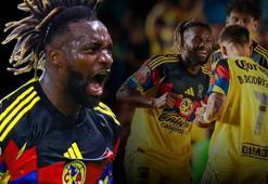 Eski Fenerbahçeli Allan Saint-Maximin, Meksika'yı salladı! Ceza sahasından kaleciyi avladı