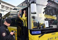 Fenerbahçe taraftarı, Chobani Stadı'ndan Tüpraş Stadı'na hareket etti