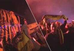 Fenerbahçe'ye tesislerde coşkulu karşılama