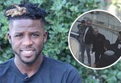Papy Djilobodji'nin korku dolu anları! AVM'de silahlı tartışma