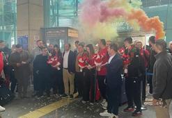 Dünya şampiyonu Tekvando Milli Takımı’na Ankara’da coşkulu karşılama