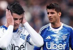 Sezon başında Galatasaray'dan ayrıldı! Alvaro Morata çöküşe geçti